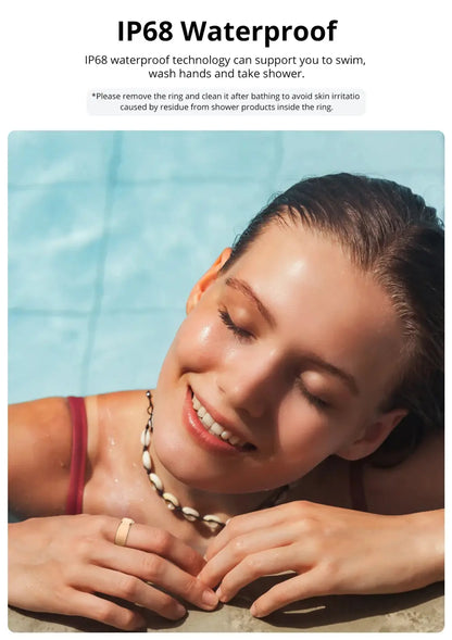 COLMI R10 Smart Ring – Health & Sleep Monitor with Charging Case PeakPursuitFitness