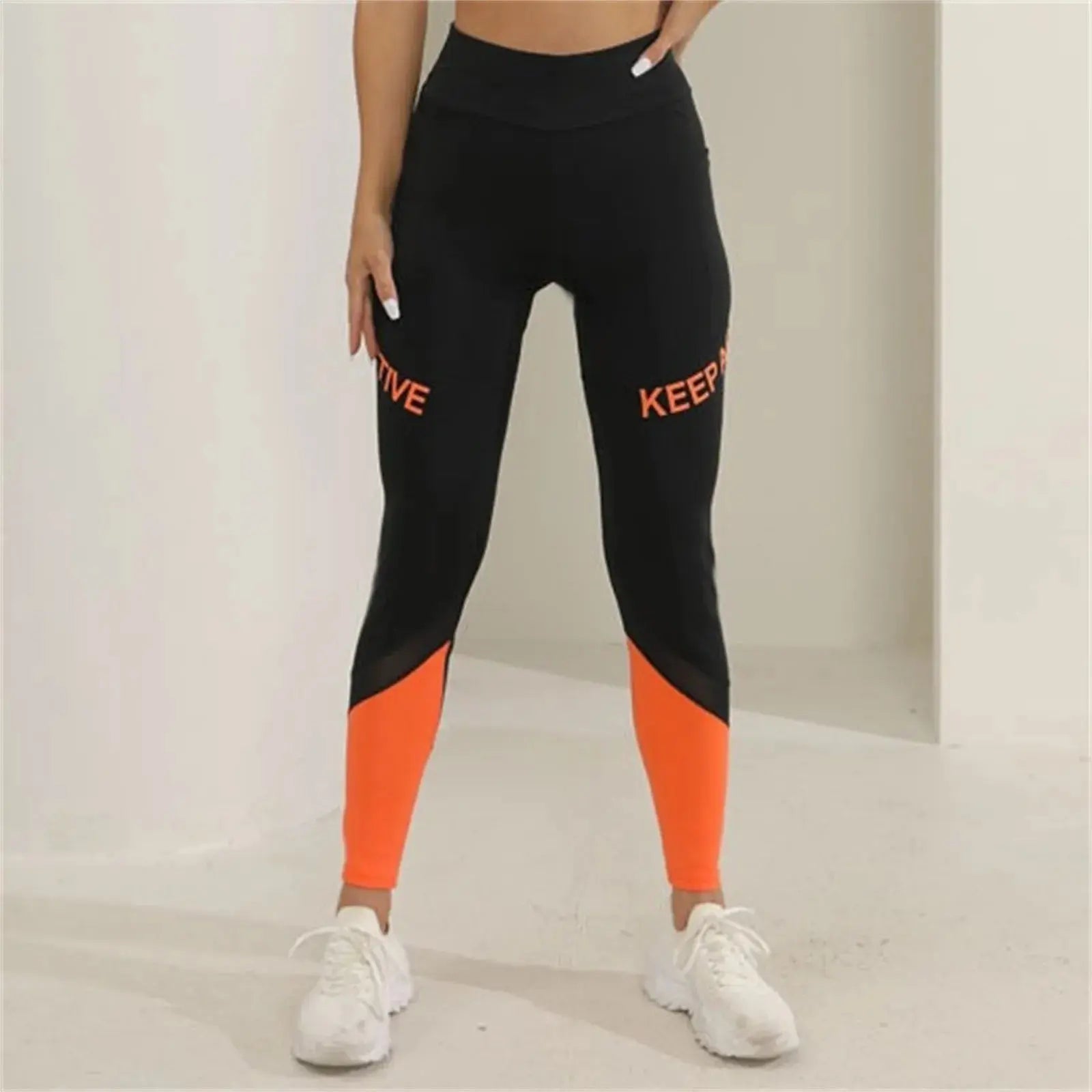 Women’s High Waist Patchwork Yoga Leggings
