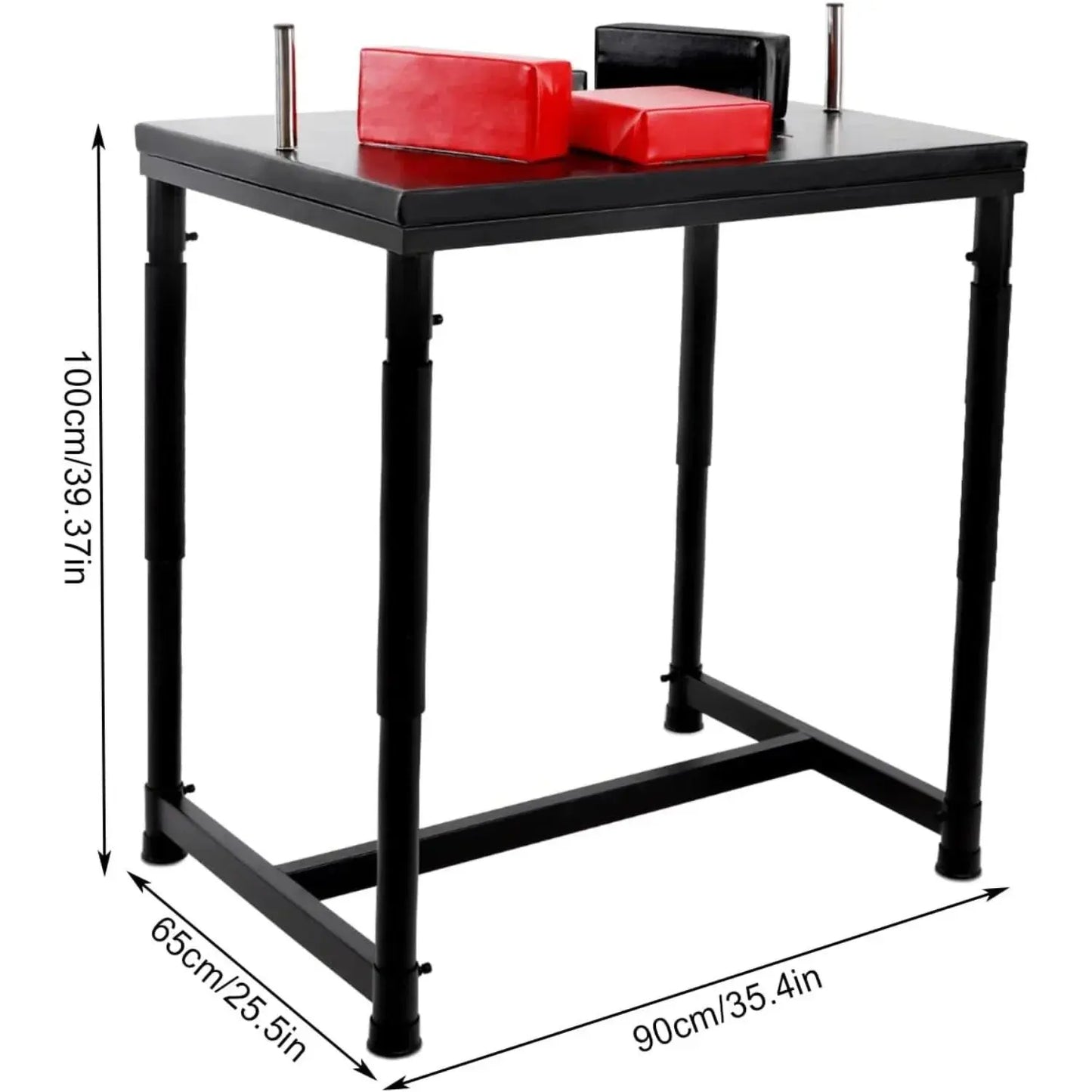 Arm Wrestling Table – Adjustable Elbow Pads for Home & Club