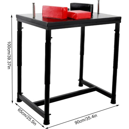 Arm Wrestling Table – Adjustable Elbow Pads for Home & Club