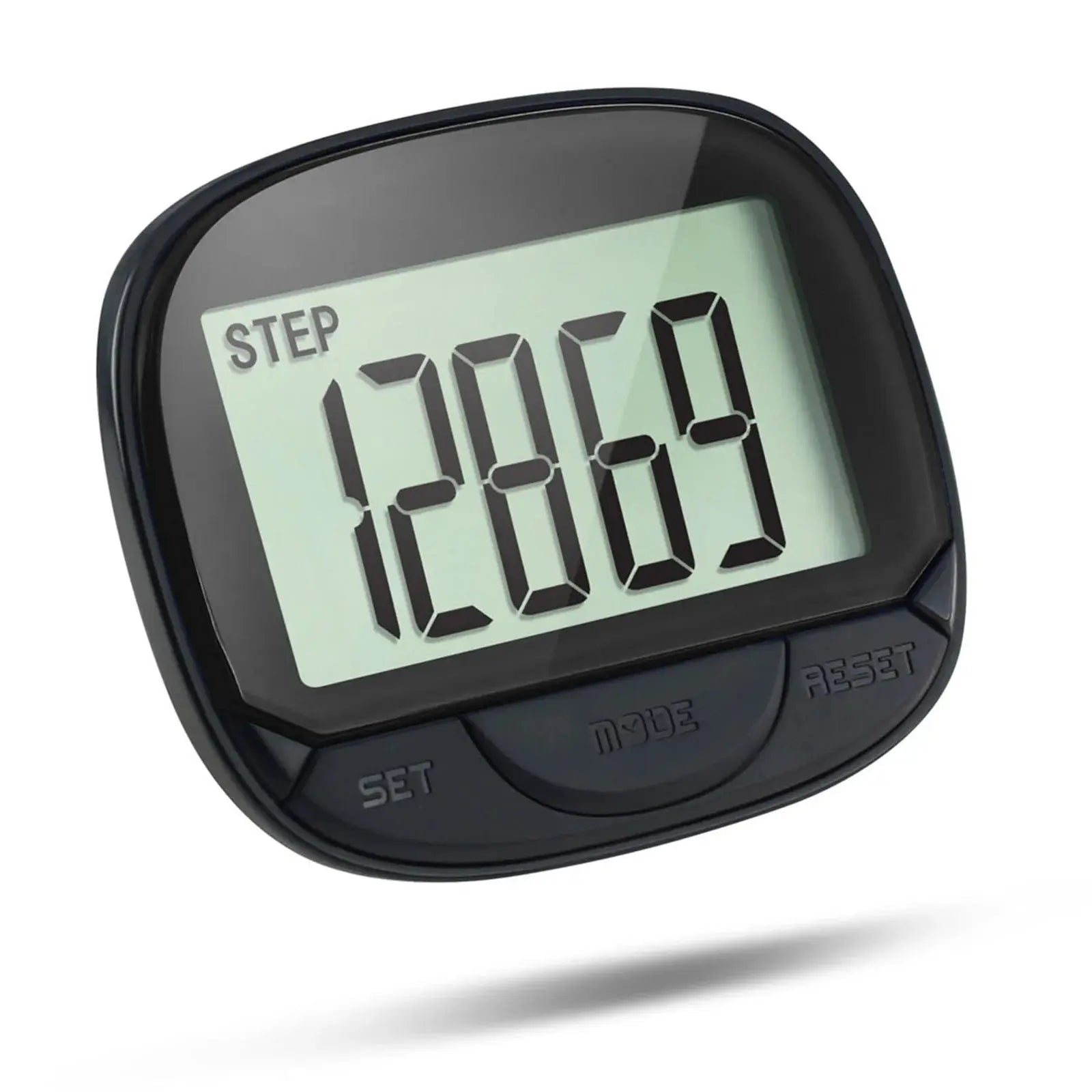 3D Pedometer with Clip – Multi-Function Step Counter & Fitness Tracker