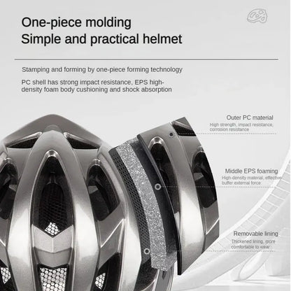 MOON Sports Bicycle Helmet – Lightweight PC+EPS Road Cycling Helmet PeakPursuitFitness