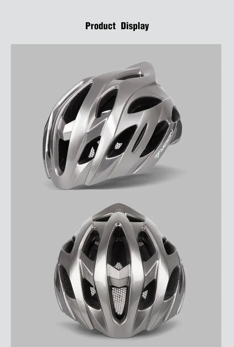 MOON Sports Bicycle Helmet – Lightweight PC+EPS Road Cycling Helmet PeakPursuitFitness