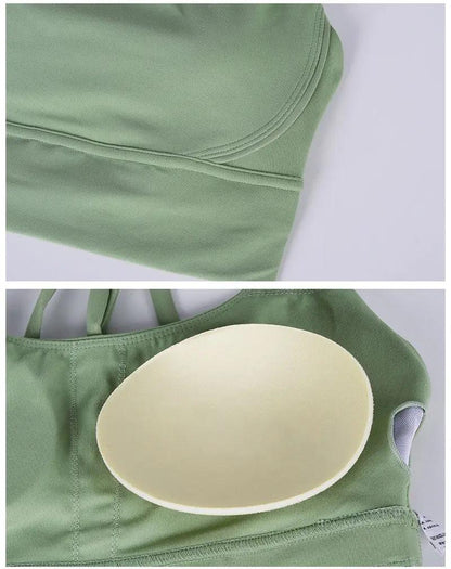 women's yoga sportswear– Fitness Leggings & Bra Top Outfit PeakPursuitFitness