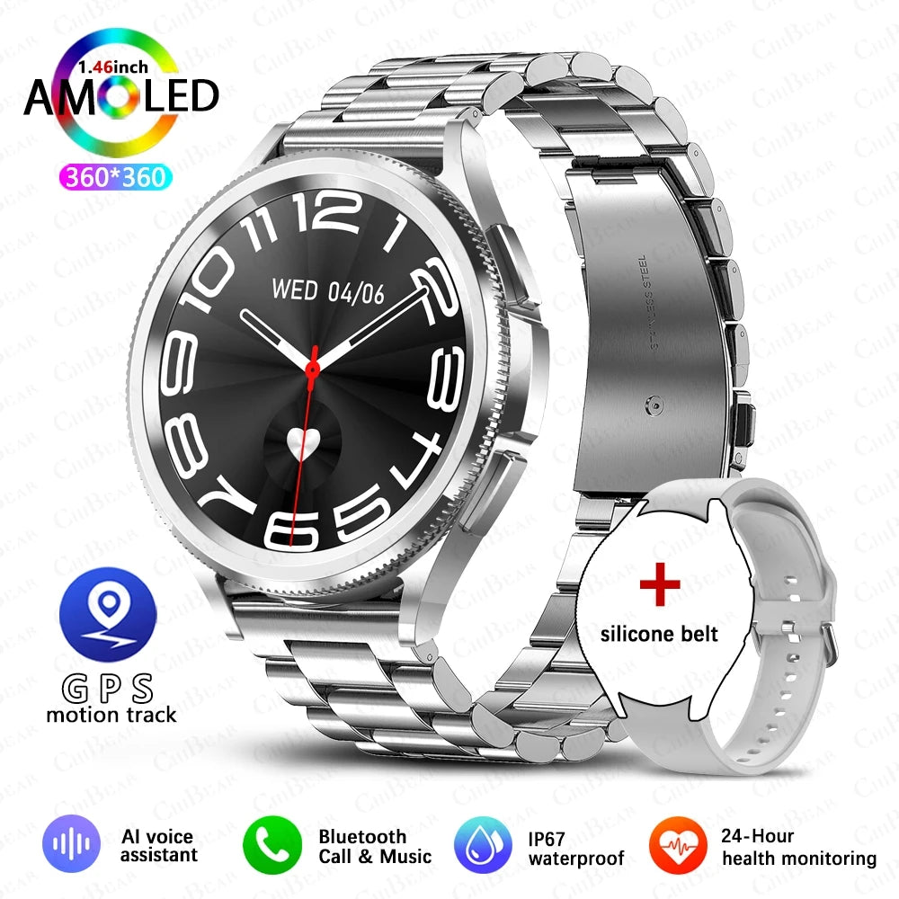 Galaxy Watch6 Classic – 2024 GPS Smartwatch with Health & Bluetooth Call