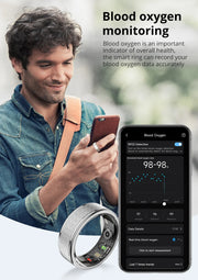 COLMI R10 Smart Ring – Health & Sleep Monitor with Charging Case