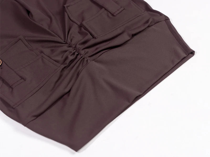 QINACTIVE Women’s Scrunch Butt Yoga Shorts – High Waist Pocket Fitness Tights
