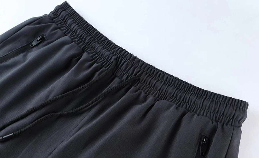 Men’s 2-in-1 Compression Workout Shorts – Quick-Dry Cropped Training Pants