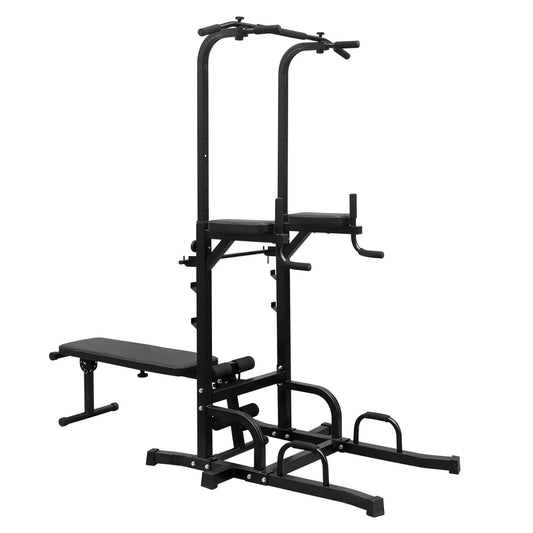 Pull-Up bar & Dip Bar Station – Heavy-Duty Home Gym Fitness Rack