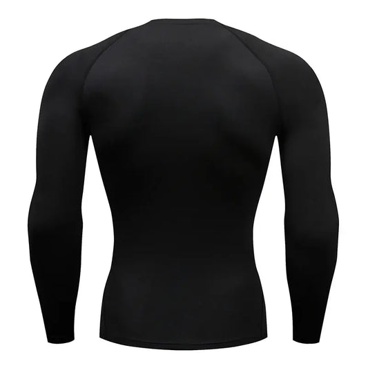 Men's Compression Shirt – Athletic Gym & Running Top