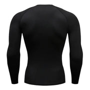 Men's Compression Shirt – Athletic Gym & Running Top