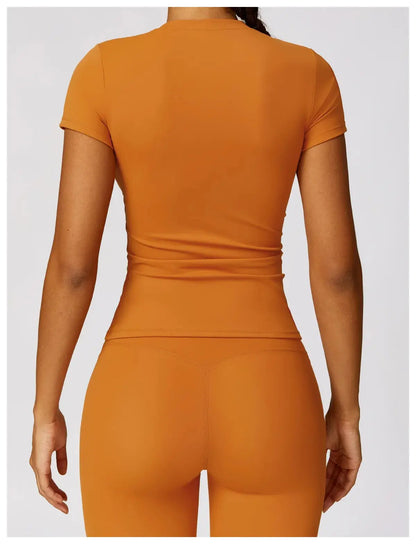 NCLAGEN women's sports t-shirt– Breathable Slim Fit Activewear Tee