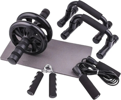 Ab Roller Wheel – Silent Core Trainer for Ab & Full-Body Workouts.
