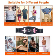EMS Slimming Belt – USB Rechargeable Abdominal Muscle Stimulator