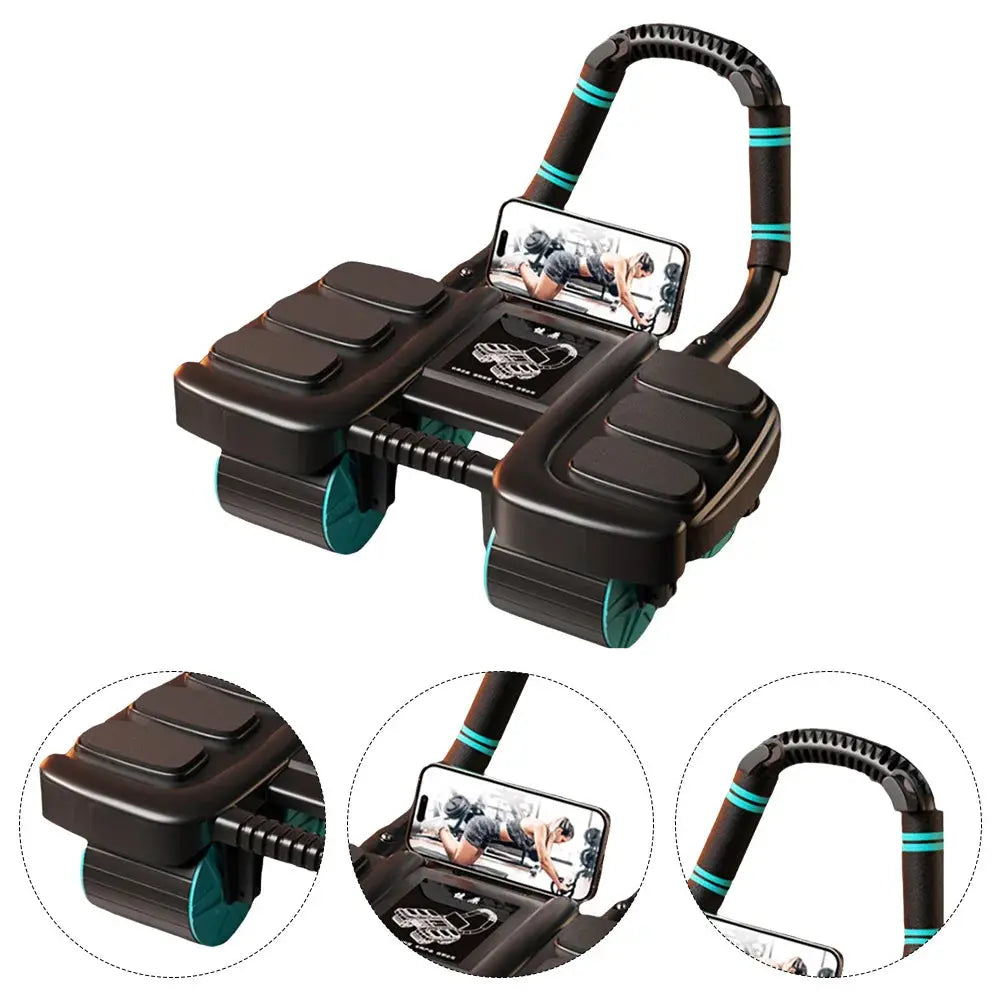 Ab Roller Wheel with 6-Elbow Support – Home Core Trainer PeakPursuitFitness