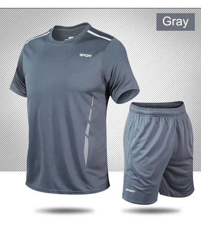 CHRLCK Men’s sports set – Breathable Outdoor Fitness Outfit