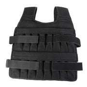 Adjustable Weighted Vest – 3/15/35kg Training Jacket for Running & Workouts