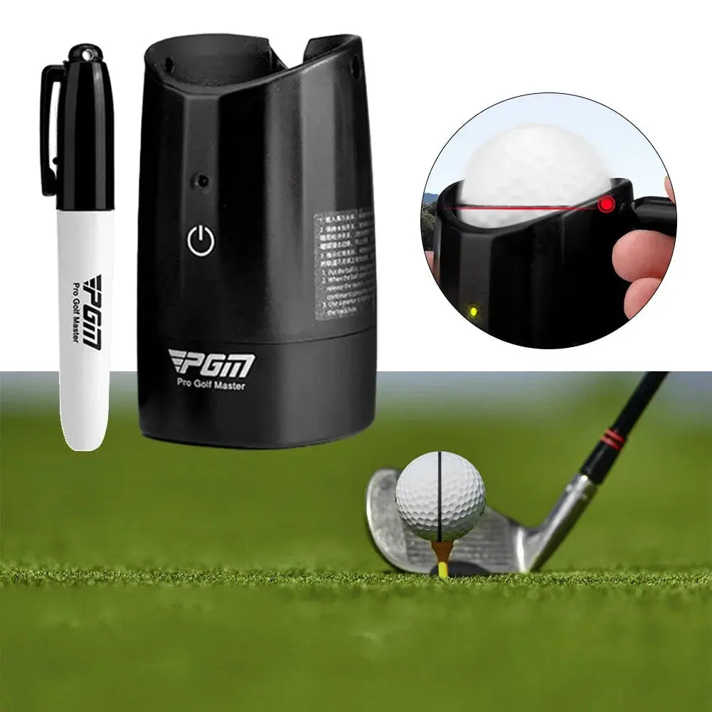PGM Electric Golf Ball Liner – Alignment Marker & Gravity Center Finder PeakPursuitFitness