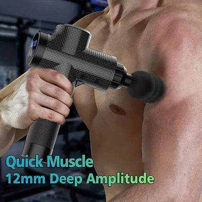Electric Massage Gun – Deep Tissue Percussion Muscle Relaxer