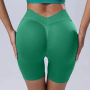 Women's Scrunch Butt Yoga Shorts – High-Waist Gym & Workout Wear