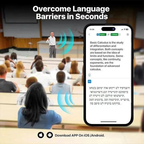 UYUXIO AI Translator Earbuds – 3-in-1 Real-Time Language Translator