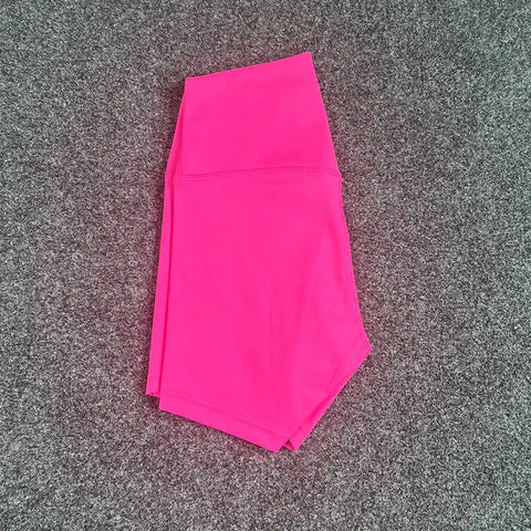 High-Waist Women’s Yoga Shorts – Tummy Control & Hip-Lifting 3-Point Fit