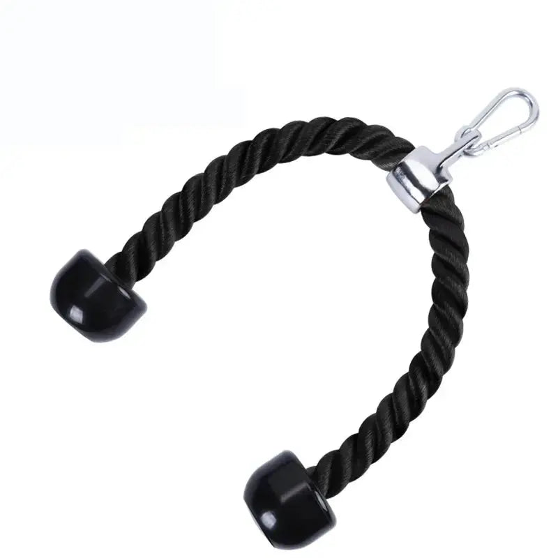 Tricep Rope Cable Attachment – Face Pull & Push Down Gym Accessory