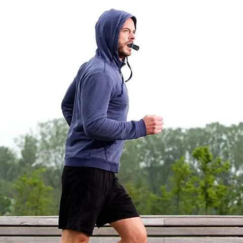 Breathing Trainer Respirator – Silicone Lung Exerciser for Fitness & Altitude Training