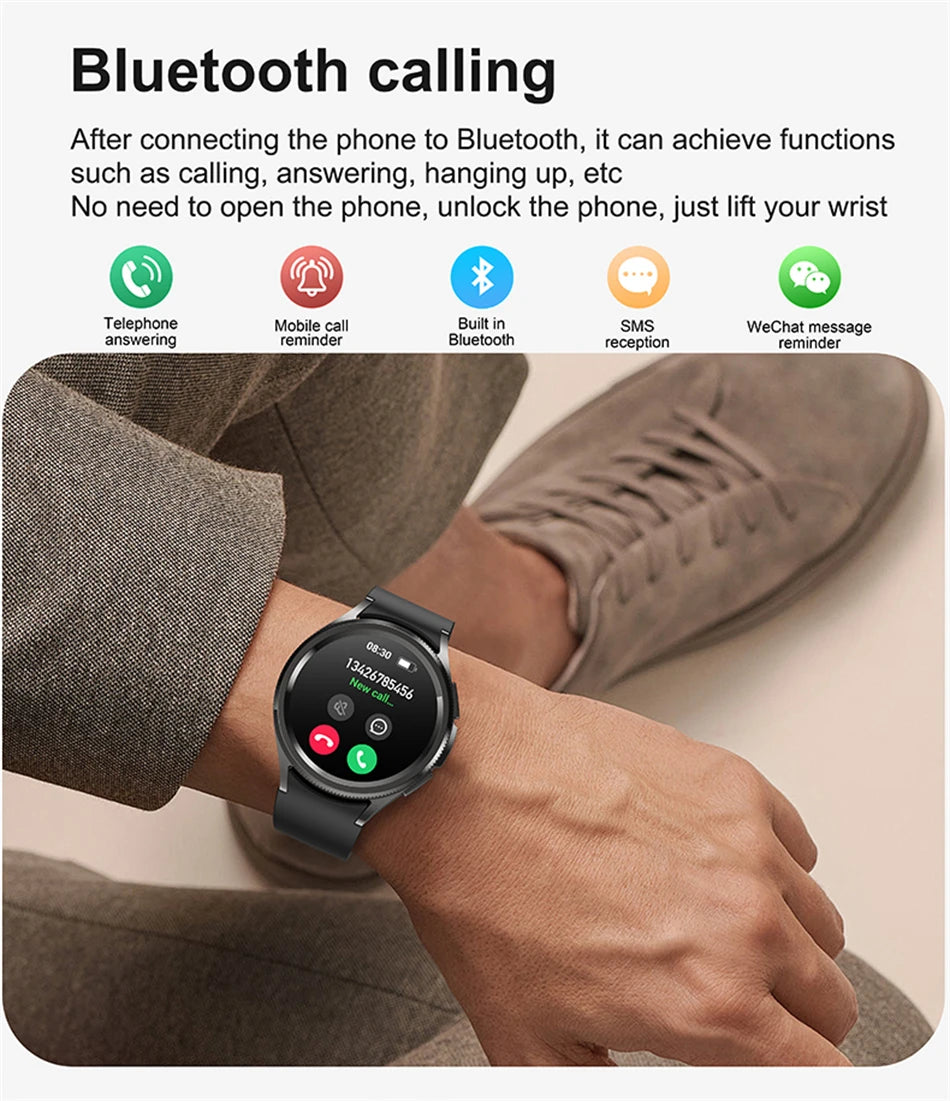 Galaxy Watch6 Classic – 2024 GPS Smartwatch with Health & Bluetooth Call