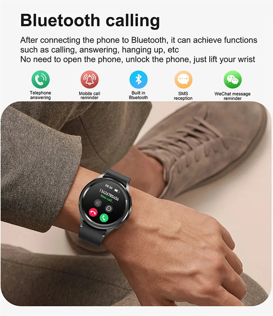 Galaxy Watch6 Classic 2024 GPS Smartwatch with Health & Bluetooth Call