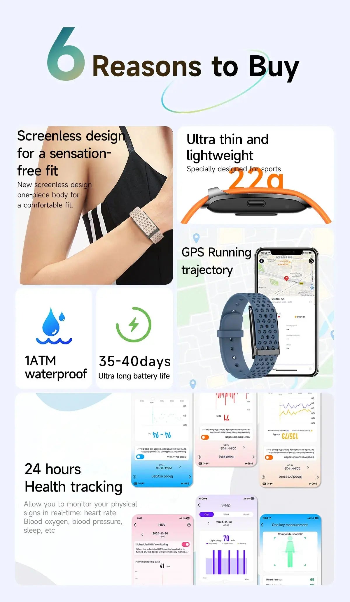 LIGE Smart Watch – Waterproof Fitness Tracker with Heart & BP Monitor