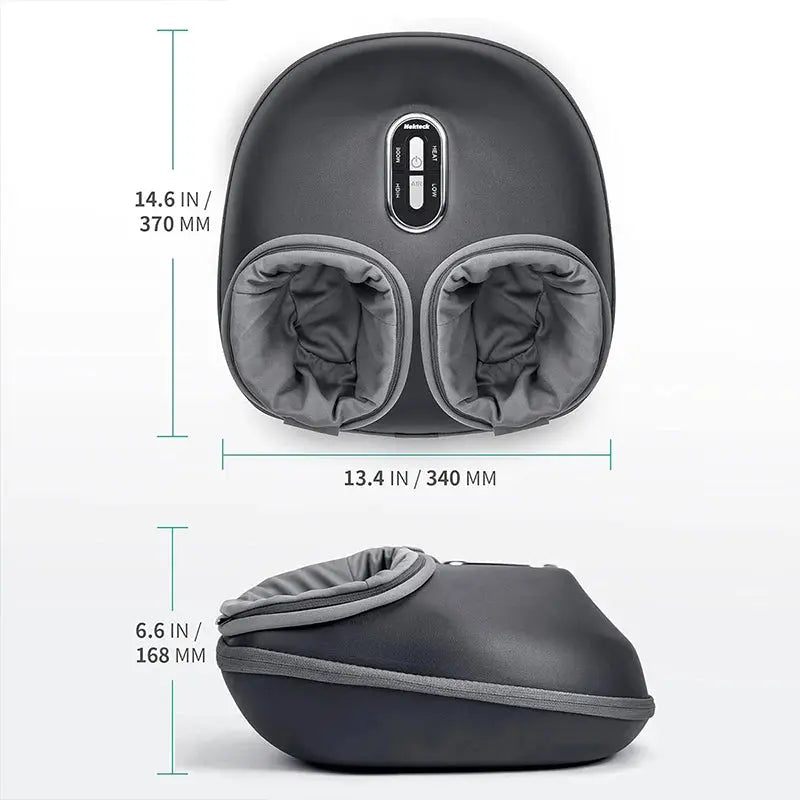 Nekteck Foot Massager – Shiatsu, Heat & Air Compression Therapy PeakPursuitFitness