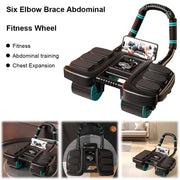 Ab Roller Wheel with 6-Elbow Support – Home Core Trainer