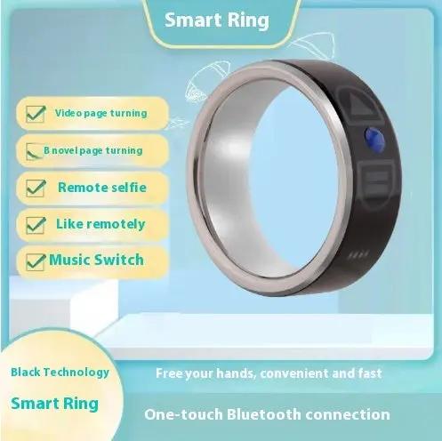 Compatible With  , New Smart Bluetooth Ring Wearable Device PeakPursuitFitness
