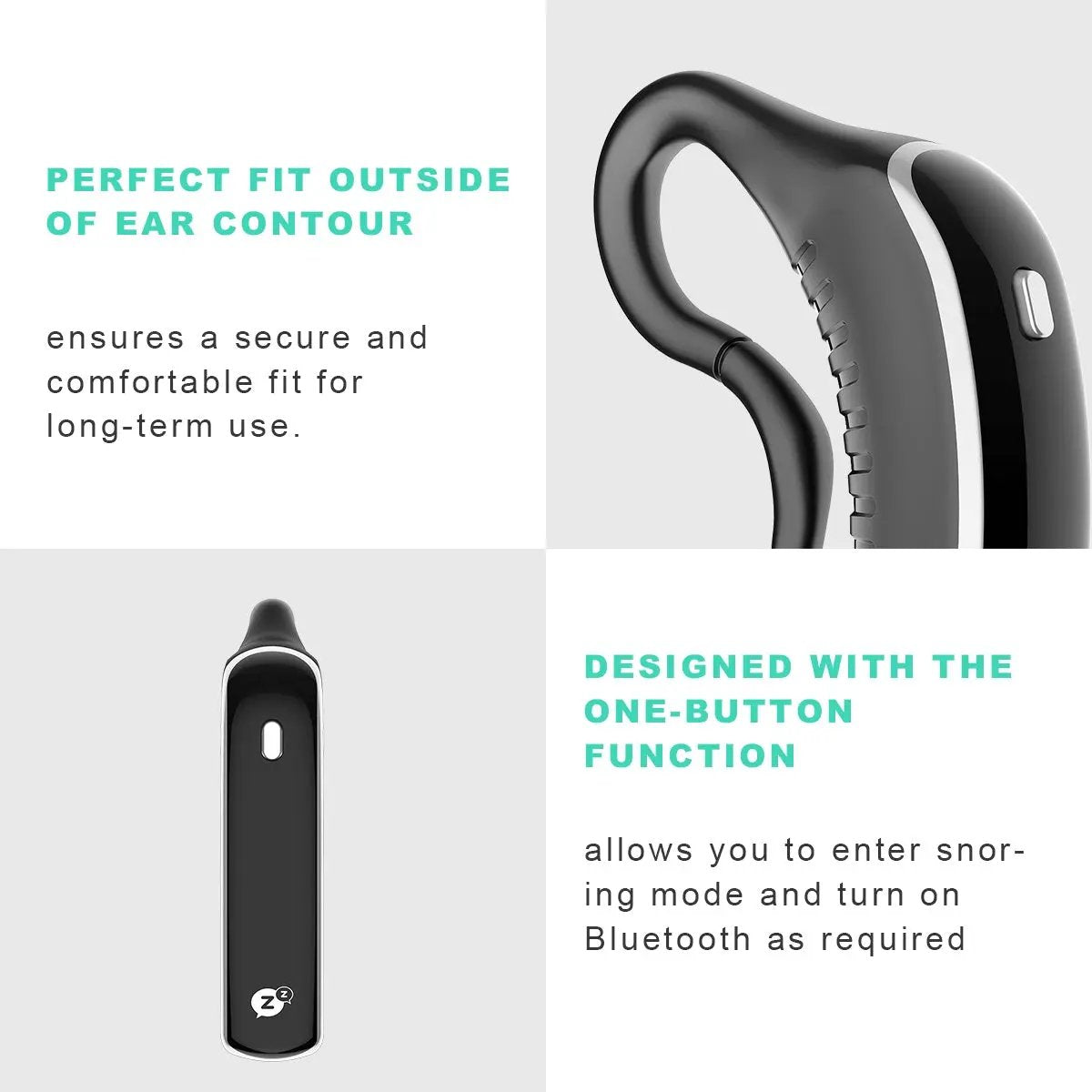 Smart Earset Anti Snoring Device PeakPursuitFitness