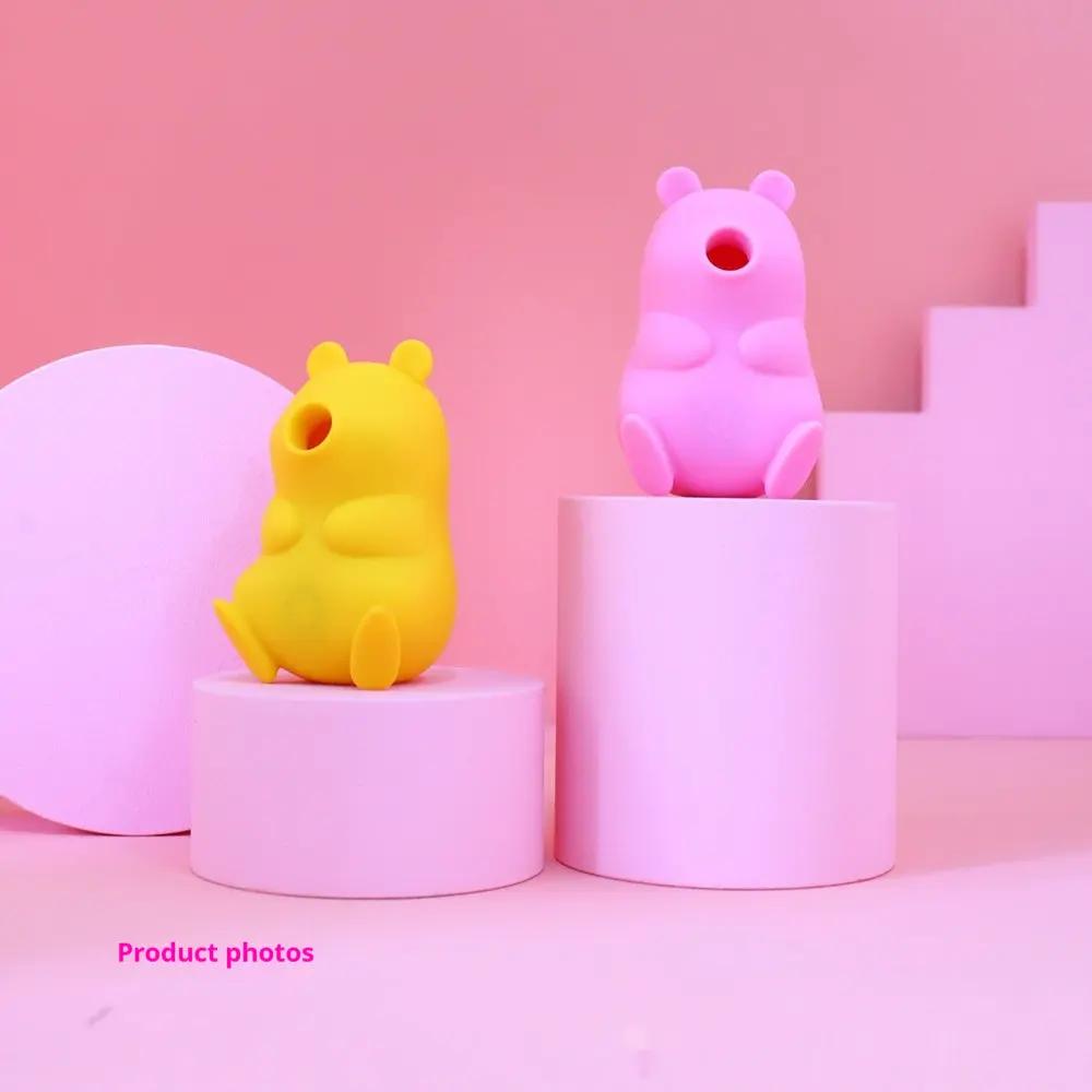 Toy Cute Bear Sucking Massage Device PeakPursuitFitness