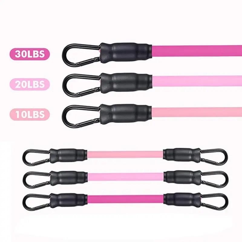 Ankle Strap Resistance Bands Hip Leg Strength Pull Rope Fitness Elastic Training Home Yoga Pilate Crossfit Workout Gym Equipment PeakPursuitFitness