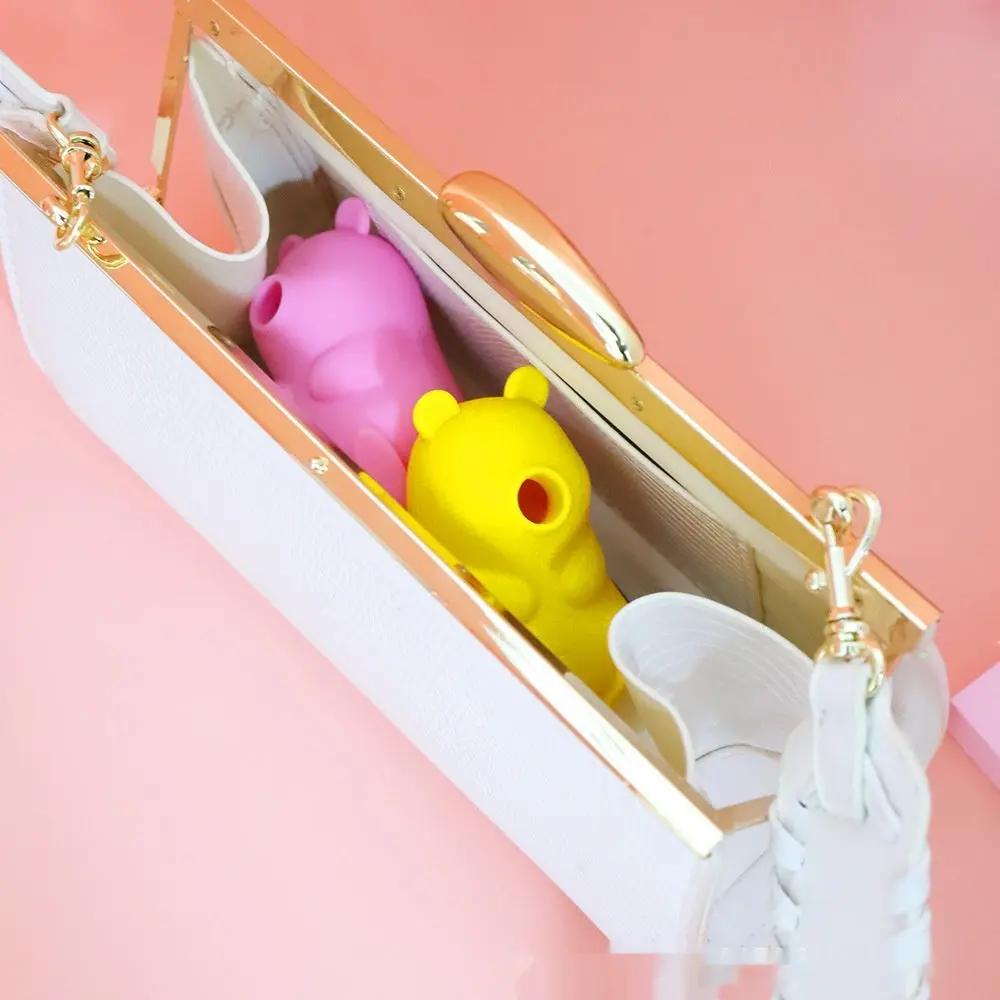 Toy Cute Bear Sucking Massage Device PeakPursuitFitness